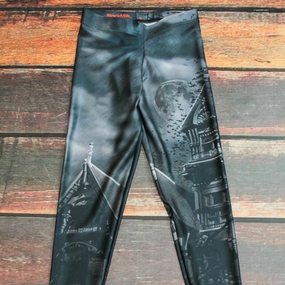 Blackmilk Pants - NWT RARE BlackMilk Original Haunted House Museum